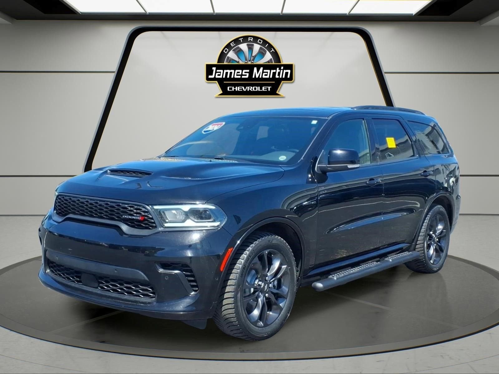 2024 Dodge Durango R/T in Db Black — front three-quarter view