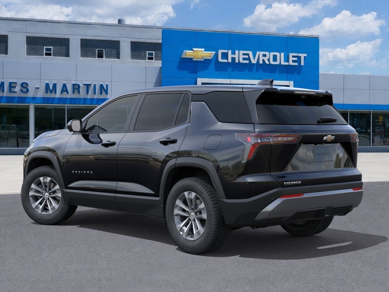 2026 Chevrolet Equinox — rear three-quarter view