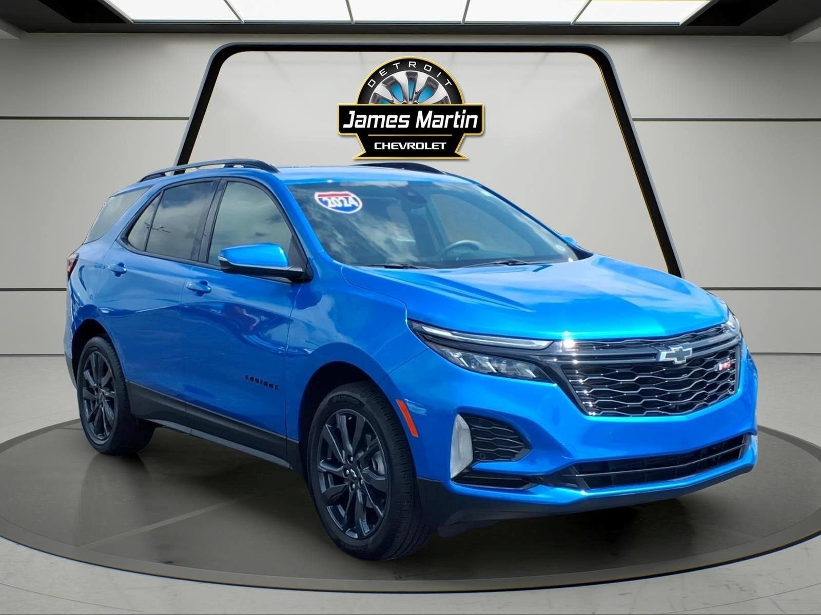 2024 Chevrolet Equinox — rear three-quarter view